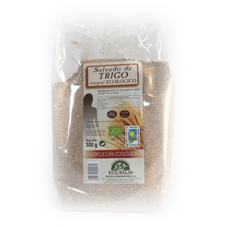 SALVADO INTEGRAL DE TRIGO  500G ECO-SALIM