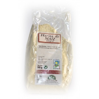 HARINA INTEGRAL DE MAIZ 500G ECO