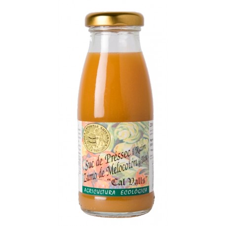 ZUMO DE MELOCOTON Y UVA ECO 200ML ZUMO DE MELOCOTON Y UVA ECO 200ML