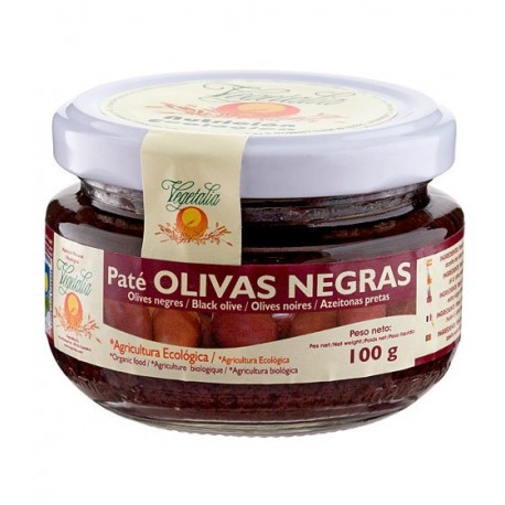 Pate de Olivas Negras 100 g BIO