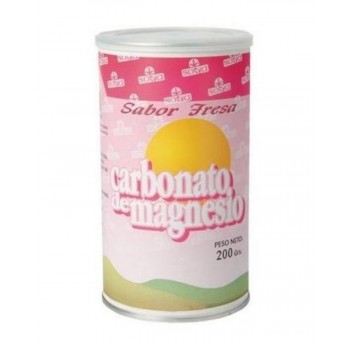 Carbonato de magnesio (Fresa) 200 g