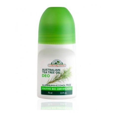 Desodorante roll-on con aceite del arbol de Te 75 ml
