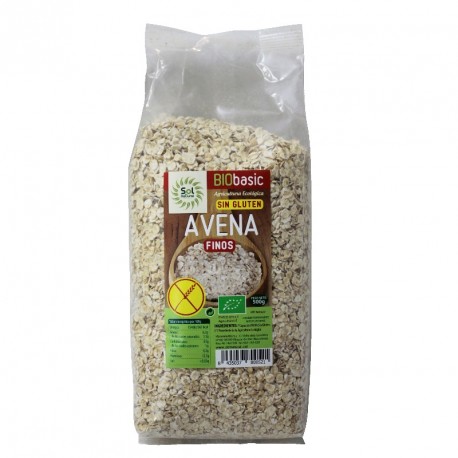 Copos de avena S/G Sol natural