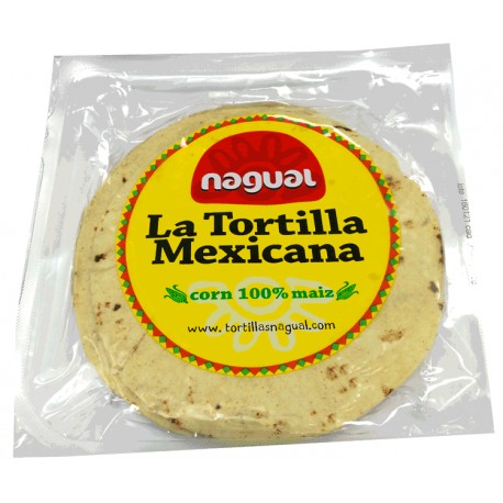 tortilla de maíz  nagual sin gluten 220g
