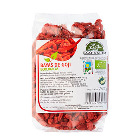 BAYAS DE GOJI 250G ECO-SALIM