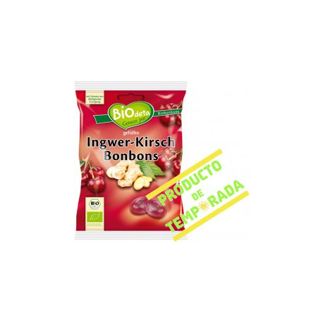 CARAMELOS REL.JENGIB. CEREZA BIODETA 75G