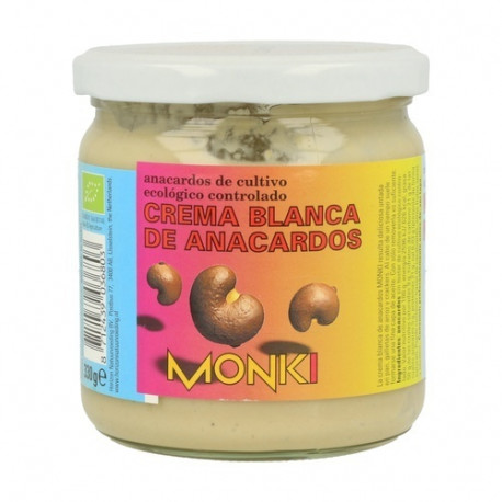 CREMA ANACARDOS BLANCOS 330G MONKI