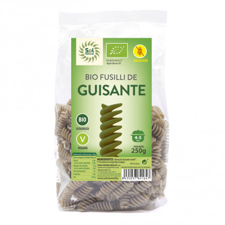 ESPIRALES de GUISANTES SIN GLUTEN BIO 250g