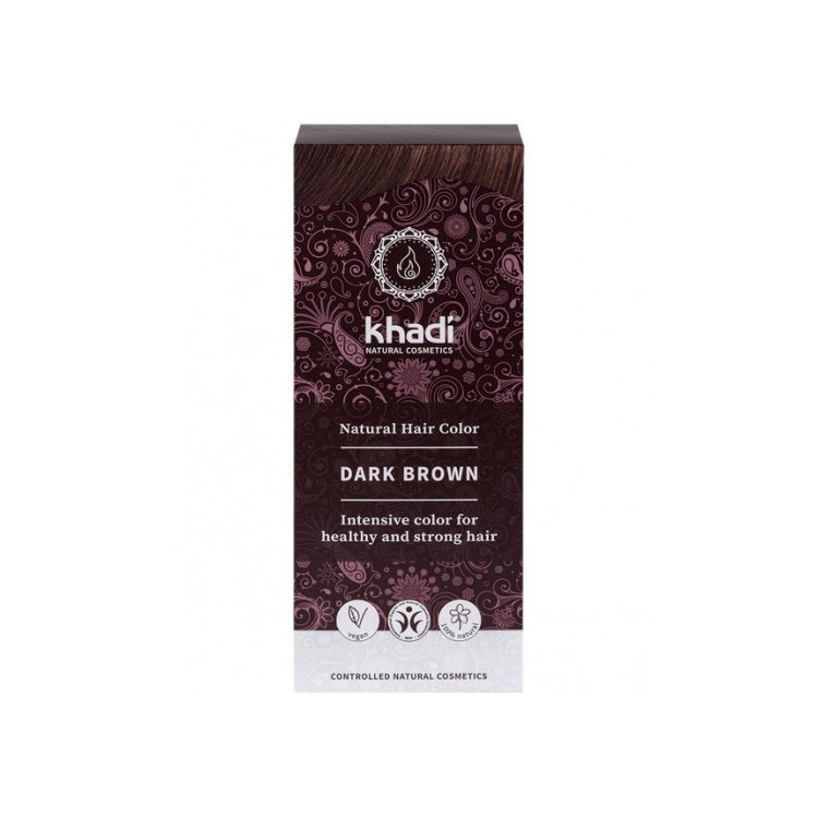 HENNA CASTAÑO OSCURO 100 KHADI