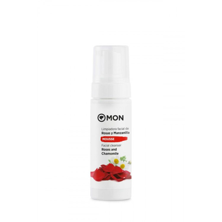 MOUSSE LIMPIADORA FACIAL MANZANILLA Y ROSAS MON MOUSSE LIMPIADORA FACIAL MANZANILLA Y ROSAS MON