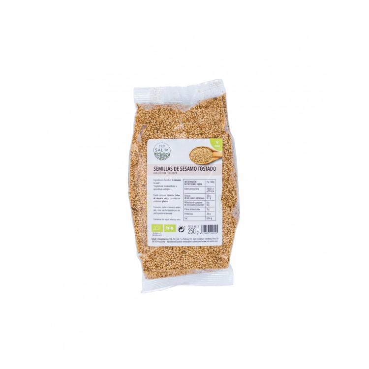 SÉSAMO TOSTADO 250G ECO-SALIM SÉSAMO TOSTADO 250G ECO-SALIM