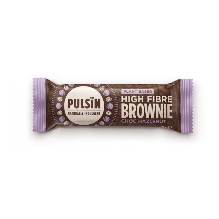 PULSIN BROWNIE HAZELNUT 35G PULSIN BROWNIE HAZELNUT 35G
