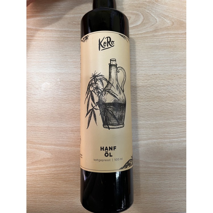 ACEITE DE CÁÑAMO 500ML KORO BIO