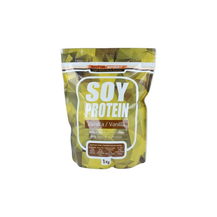 Proteina soja 100%  vainilla 1kg Doypack