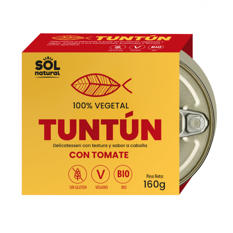 TUNTÚN CABALLA VEGANA EN TOMATE TUNTÚN CABALLA VEGANA EN TOMATE