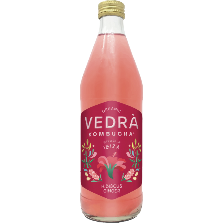 Kombucha hibiscus 500ml Kombucha hibiscus 500ml