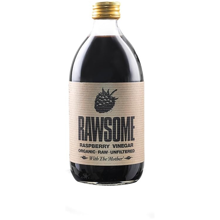 VINAGRE DE FRAMBUESA CON LA MADRE, RAWSOME