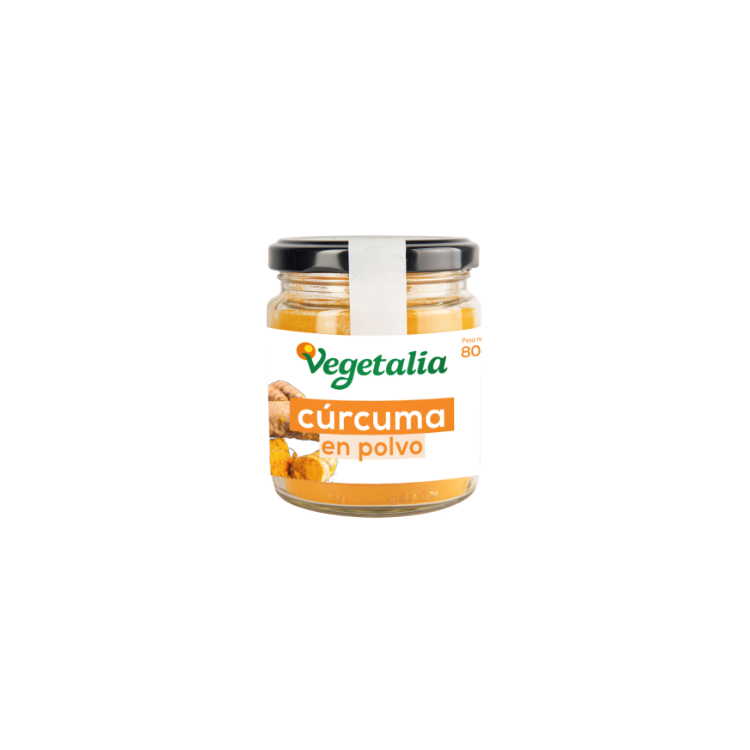 CÚRCUMA BIO EN POLVO VEGETALIA 80GR