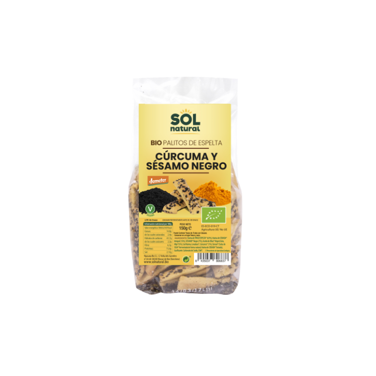 PALITOS DE CÃRCUMA Y SÃSAMO NEGRO BIO