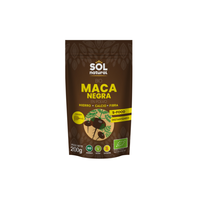 MACA NEGRA EN POLVO BIO