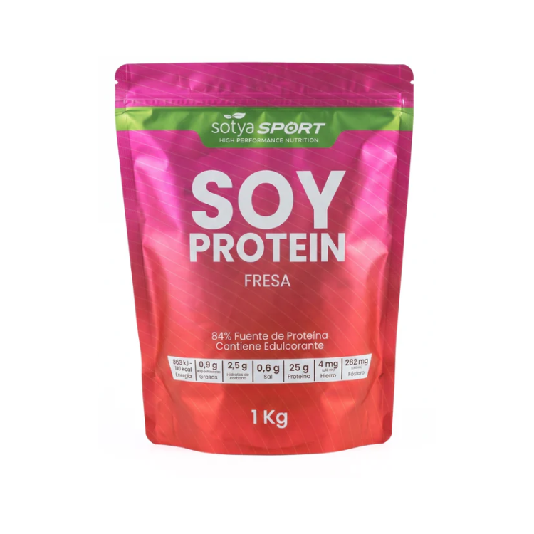 PROTEINA SOJA 100% FRESA DOYPACK