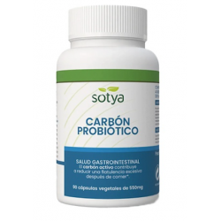Carbón vegetal probiótico caps